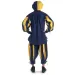 Landsknecht Hose Morold in Blau-Gelb Rückansicht